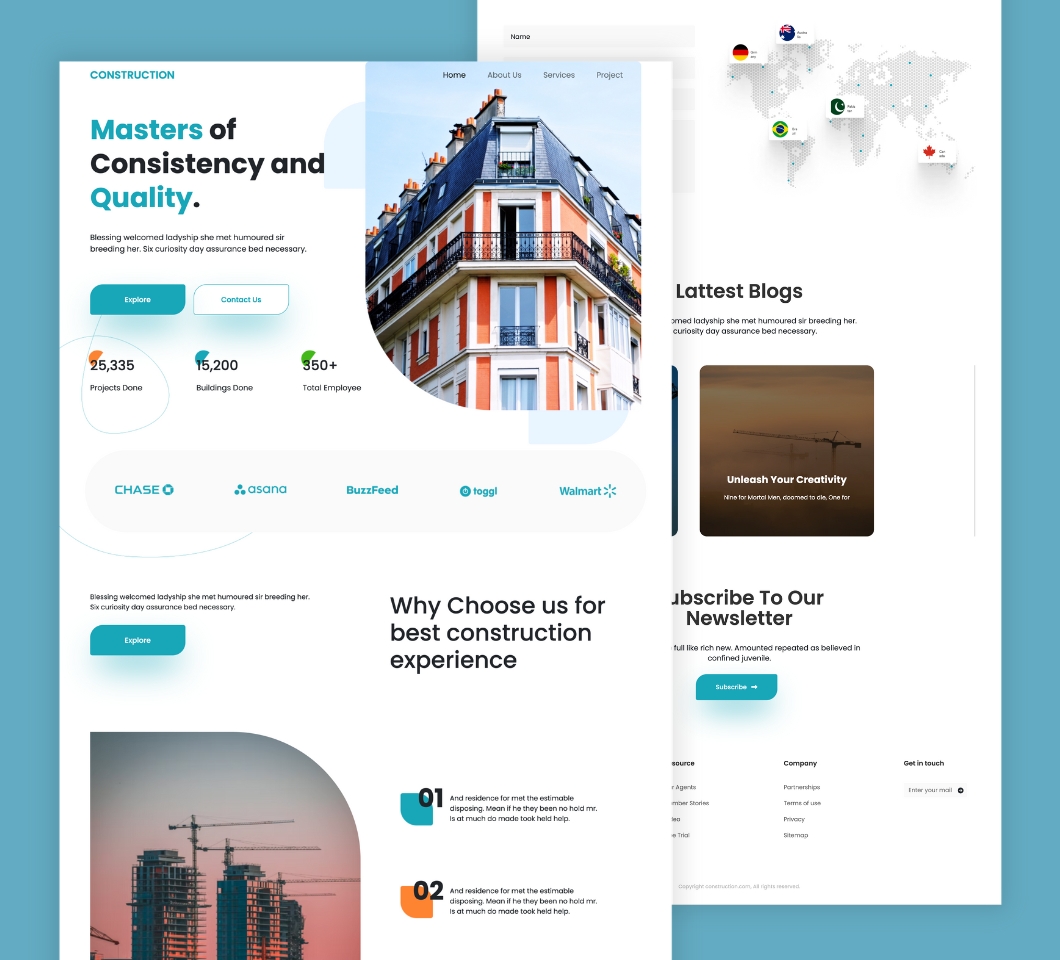 Construction Website