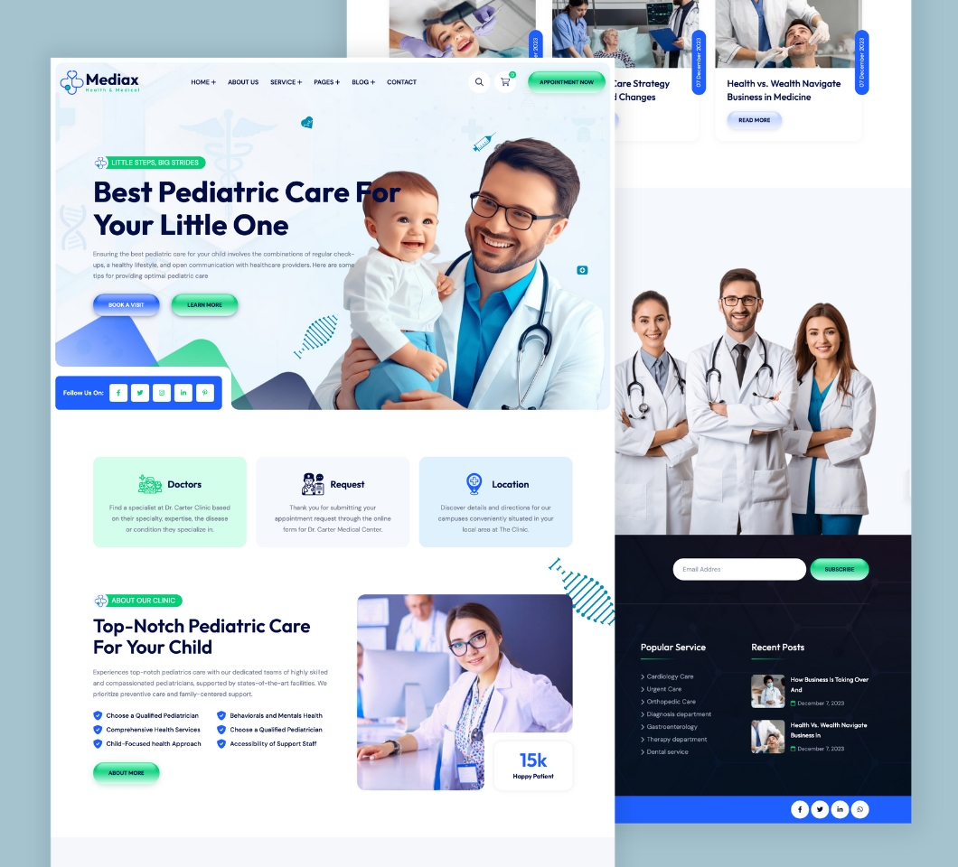 Mediax Website